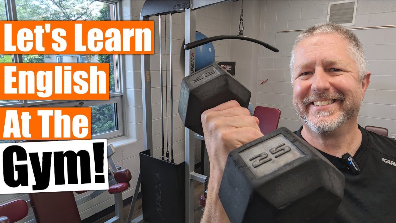 Let's Learn English at the Gym! 🏋🏽🏃💪 的视频缩略图