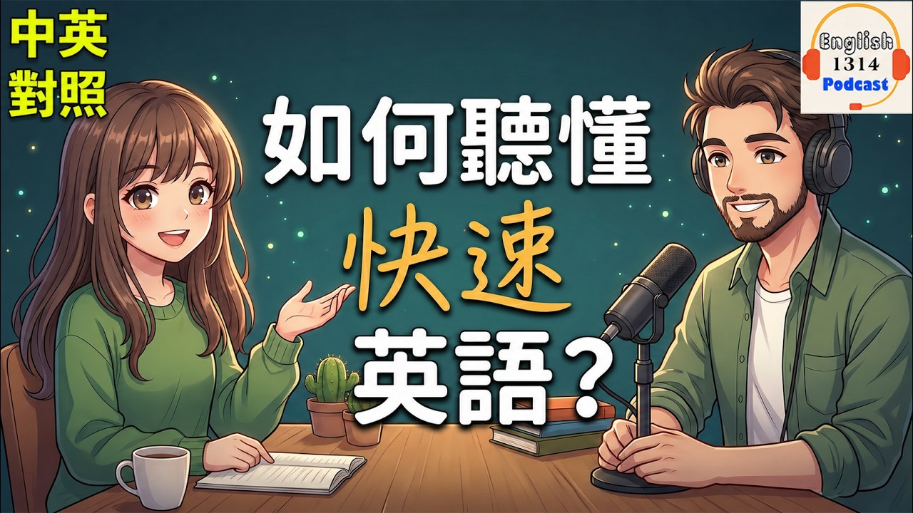 聽懂快速英語母語者：掌握英語聽力與流利度｜英語Podcast 第55集