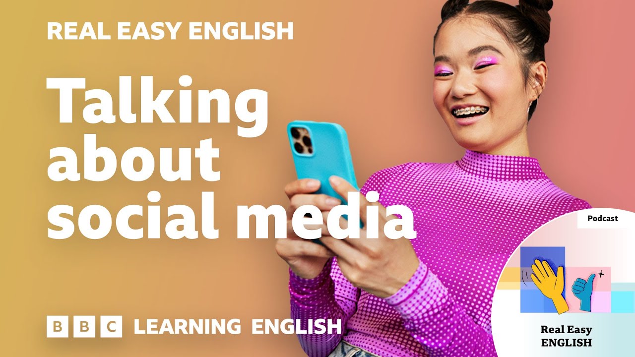 Talking about social media: 📱👍❤️ Real Easy English 的影片縮圖