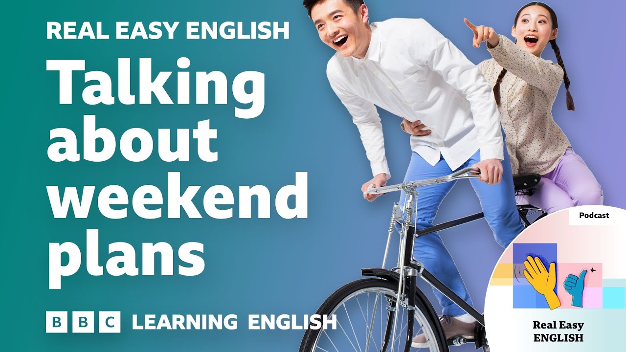 Talking about weekend plans 🏊‍♀️🚴💃 Real Easy English 的视频缩略图